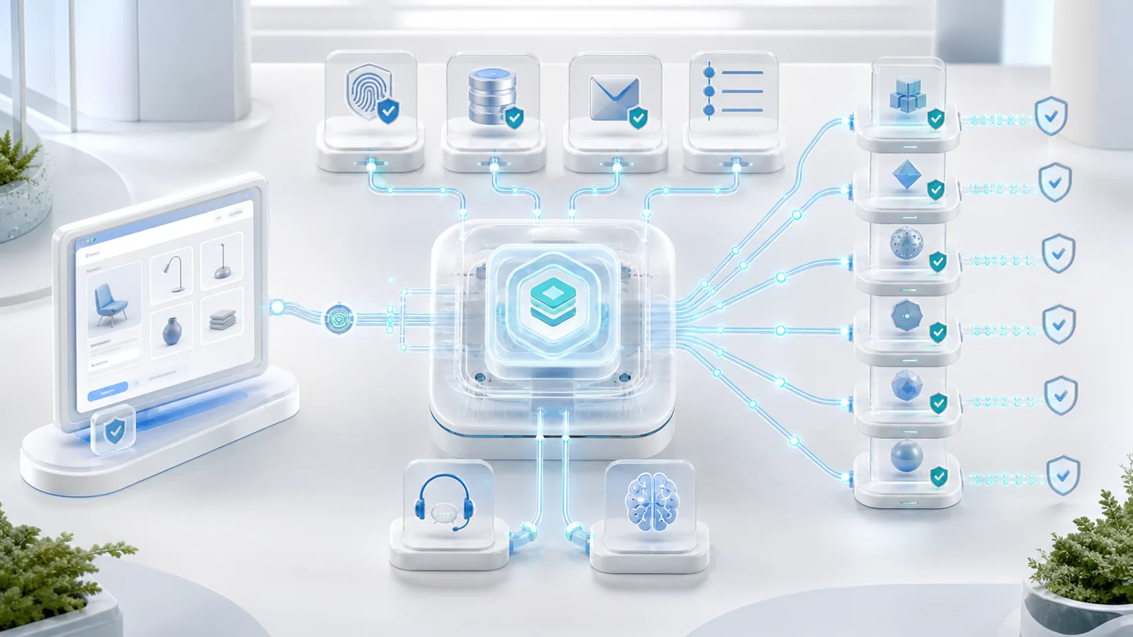 White multi-site payment orchestration system